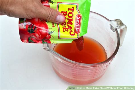 how to create fake blood on clothes|how to make fake blood without food coloring.